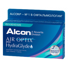 Alcon Air Optix Plus HydraGlyde (3 шт.)