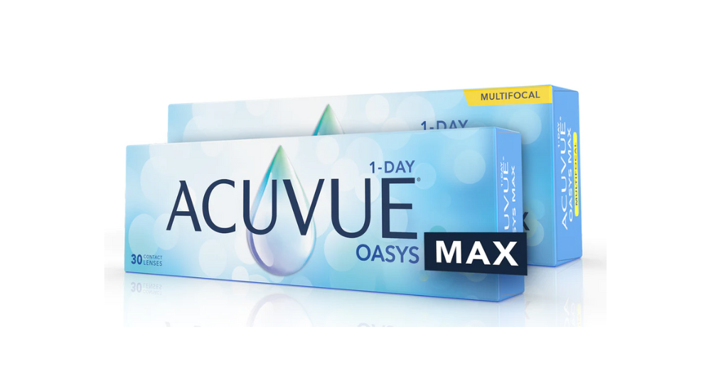 Новинка: контактные линзы Acuvue Oasys Max 1-Day